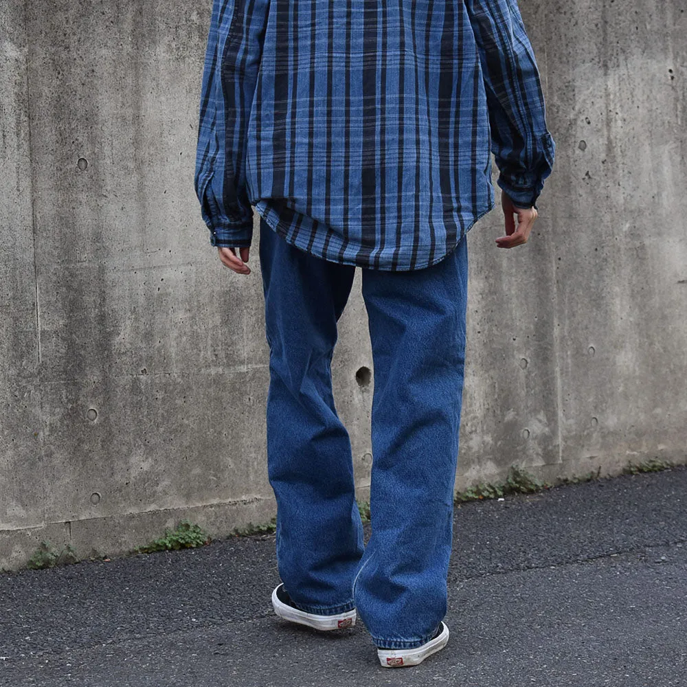 デッドストック！ Carhartt チェックライナー デニムパンツ RELAXED FIT 240312