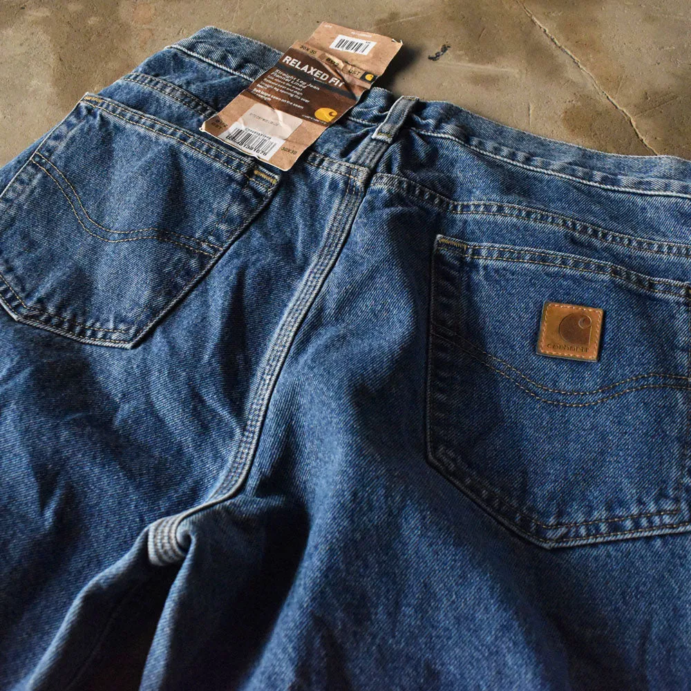 デッドストック！ Carhartt チェックライナー デニムパンツ RELAXED FIT 240312