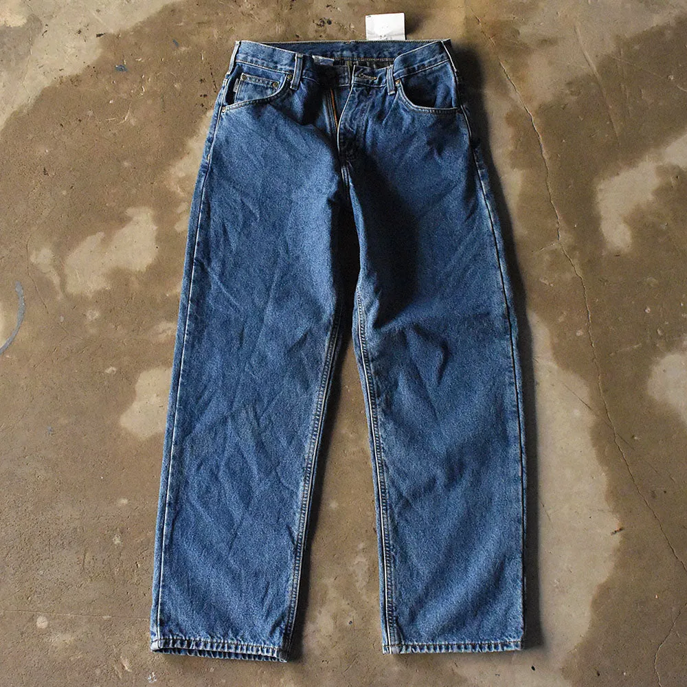 デッドストック！ Carhartt チェックライナー デニムパンツ RELAXED FIT 240312
