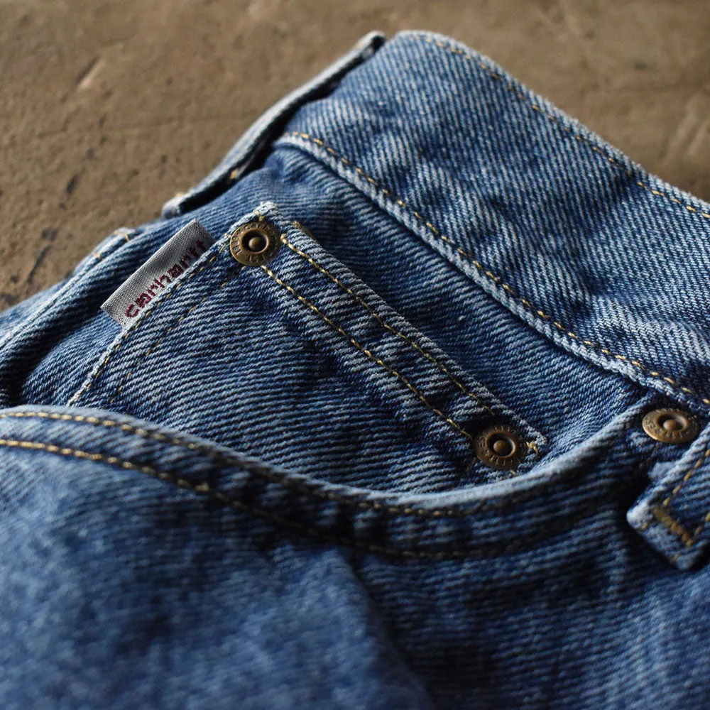 デッドストック！ Carhartt チェックライナー デニムパンツ RELAXED FIT 240312