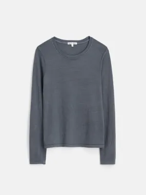 Alex Mill - Long-Sleeve Prospect Tee (Charcoal)