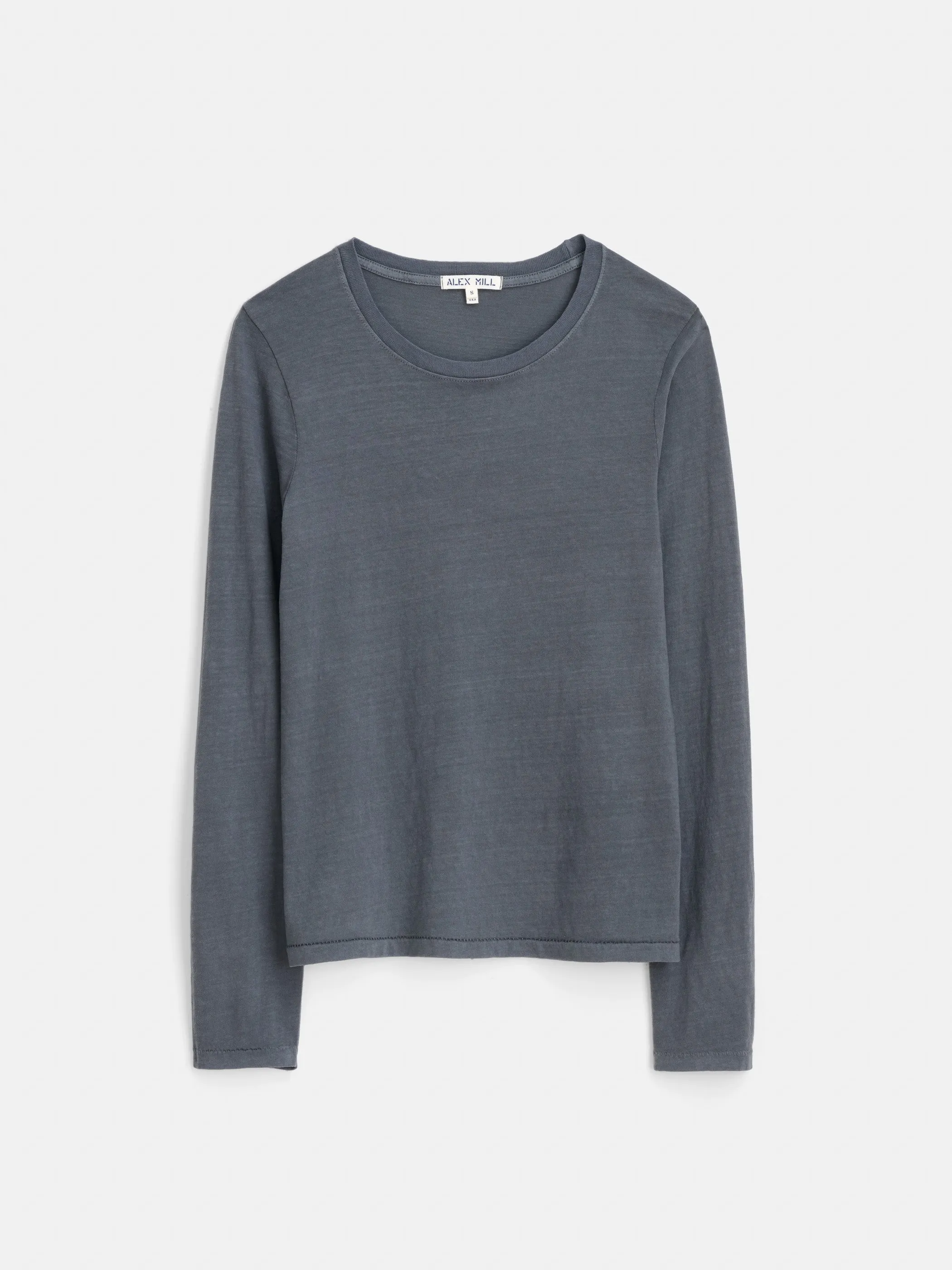 Alex Mill - Long-Sleeve Prospect Tee (Charcoal)
