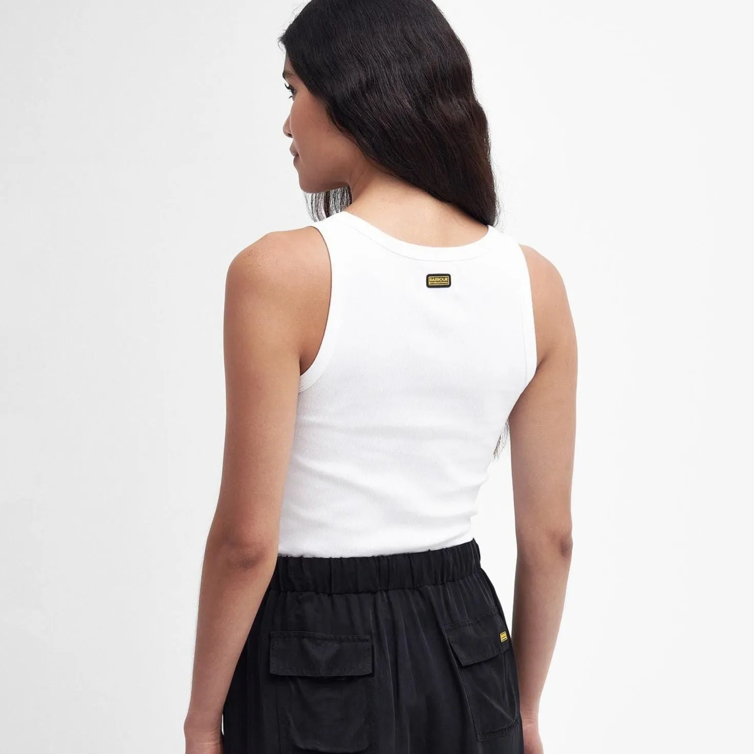 Barbour International Ozanne Tank Top In Classic White