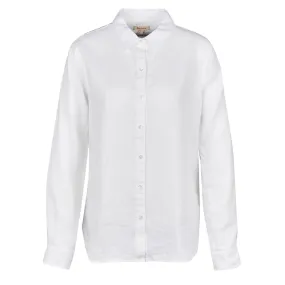 Barbour Womens Marine Relaxed Shirt White
