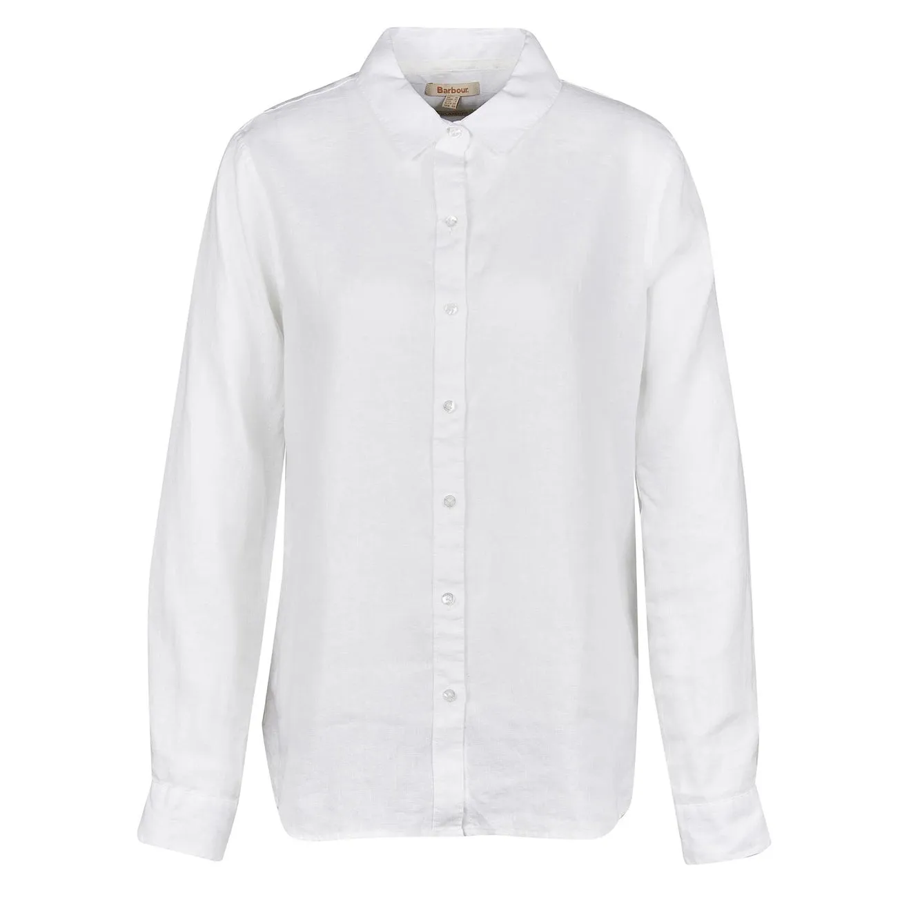 Barbour Womens Marine Relaxed Shirt White
