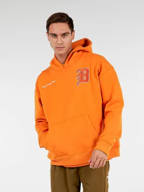 Bhype Society - Bhype Varsity Collection Hoodie Orange