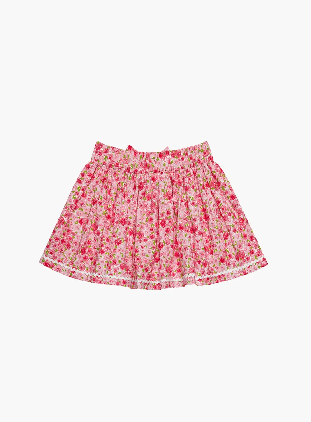 Bow Skirt in Rosie Floral