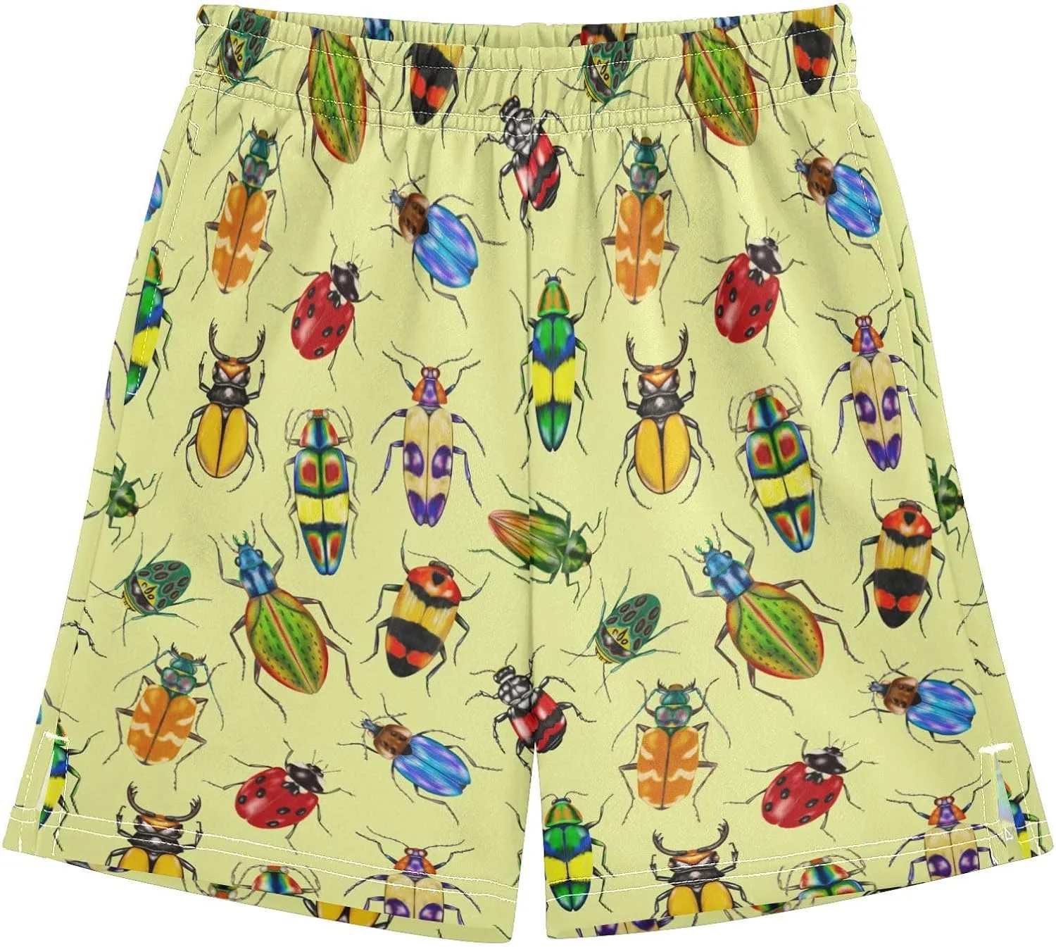 Boys Athletic Shorts Size 7-15 Boys' Casual Shorts with Pockets Elastic Waist Summer Kids Bottom for Sports Homewear