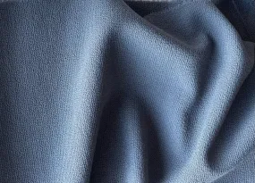 Burberry Scrumptious Dolphin Grey Wool Crepe (Made in Italy)