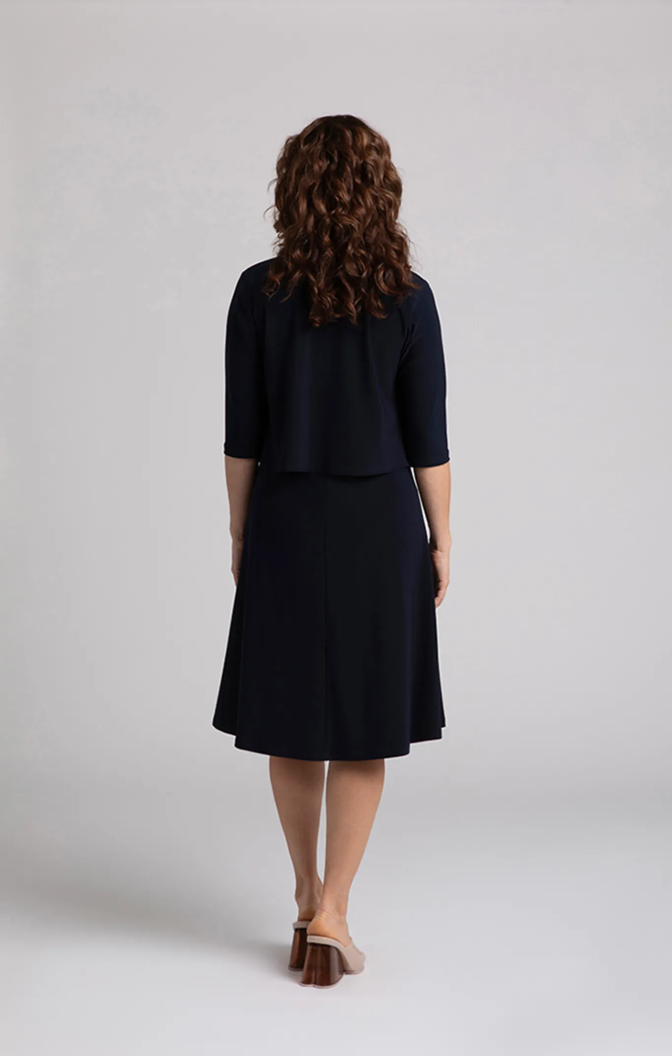Classic Bolero Cardigan, Navy