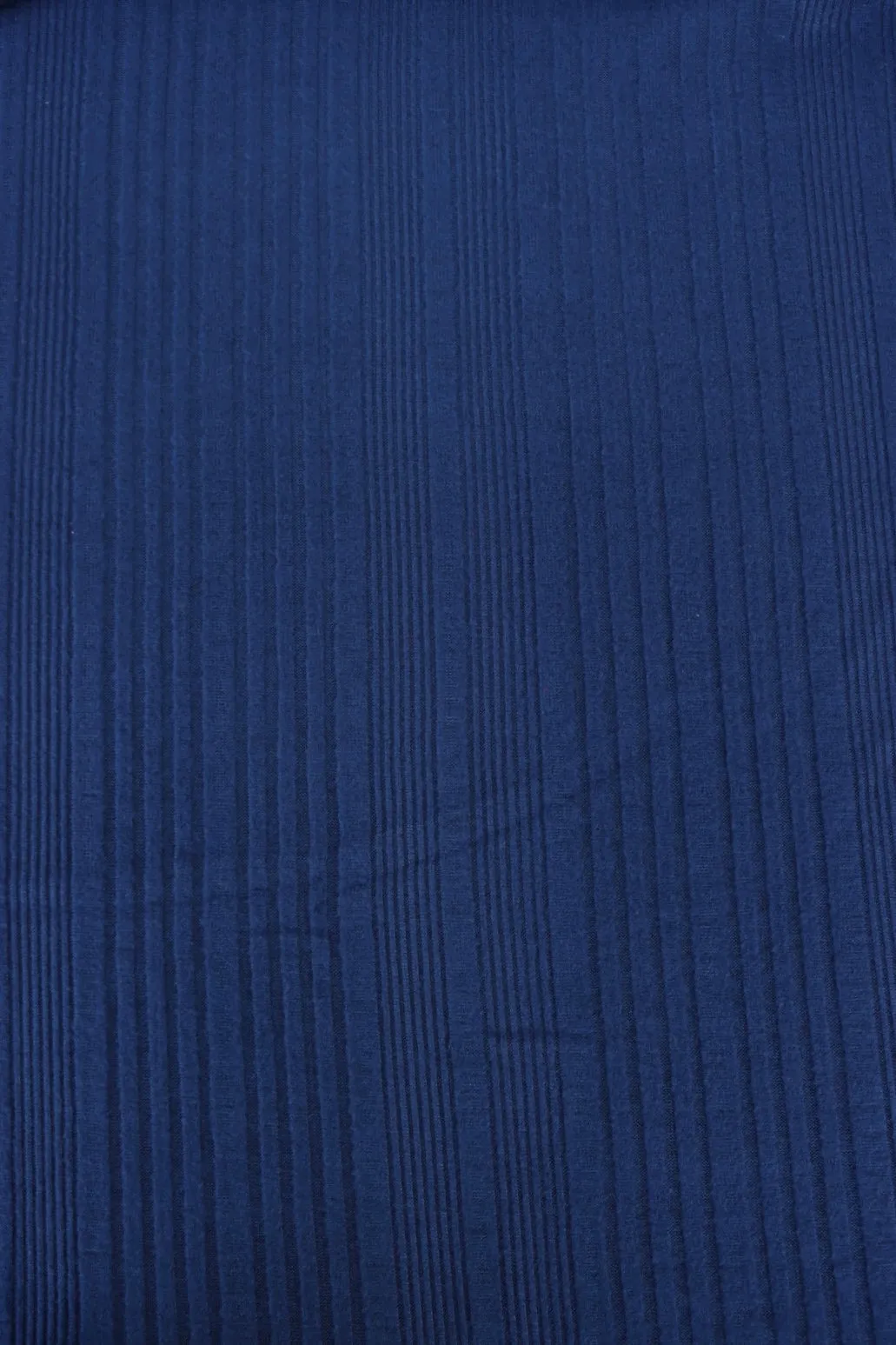 Classic Navy Brushed Multi Rib Sweater Knit