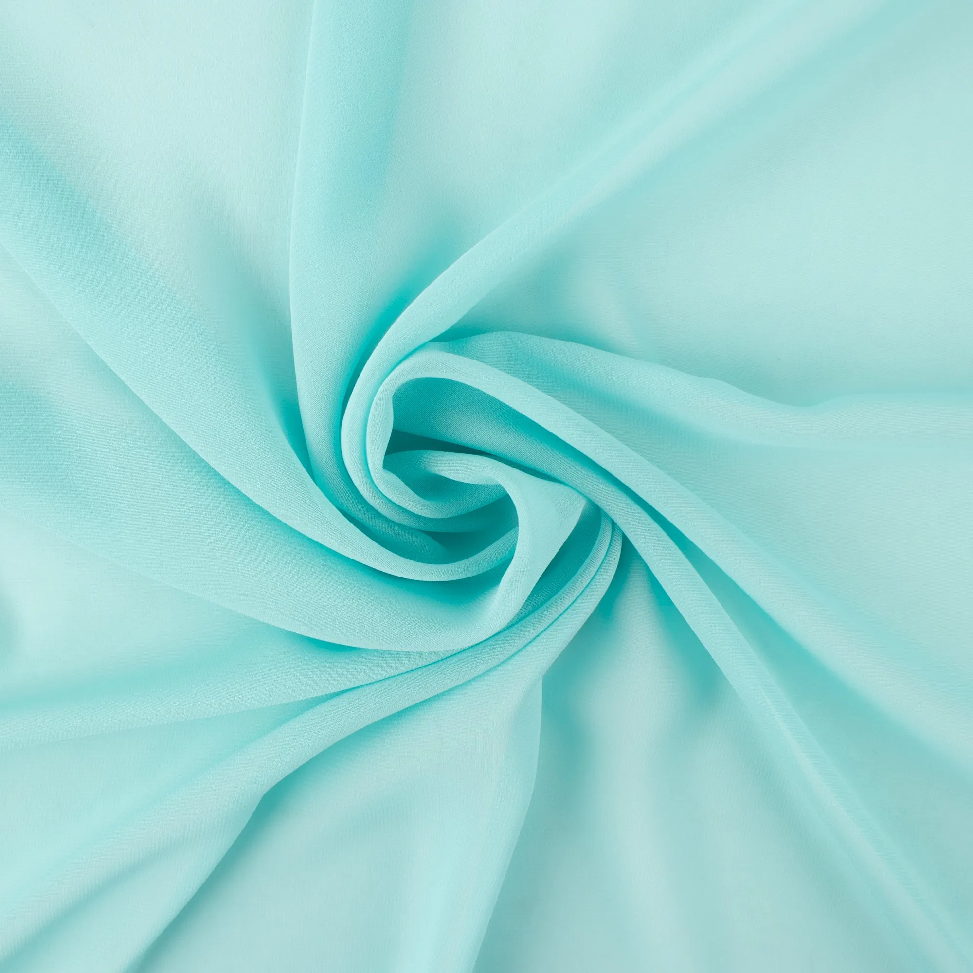 CLICHY Chiffon - Robin egg blue