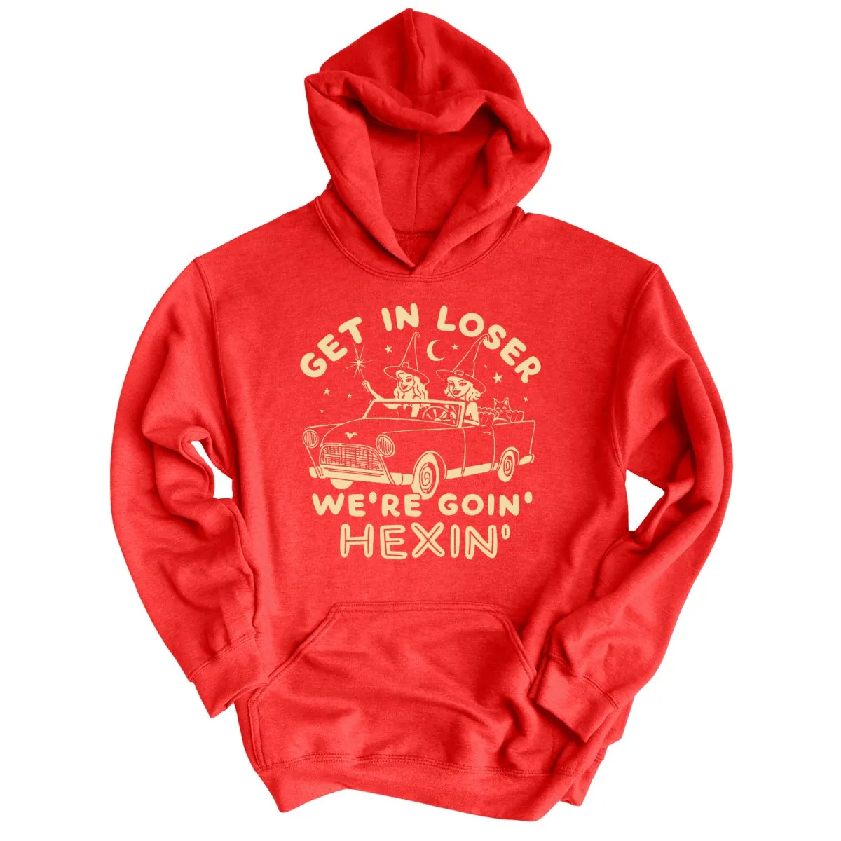 Get In Loser We're Goin' Hexin' Hoodie