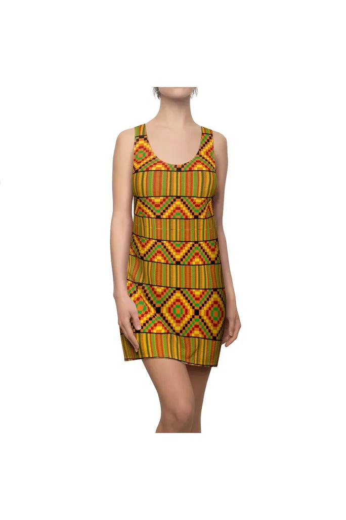 Kente Kutie Women's Racerback Dress