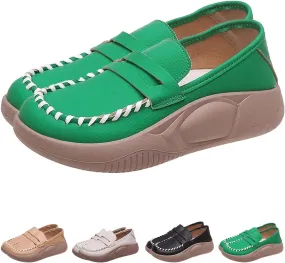 Lurebest Shoes for Women, Lurebest Shoes, Lurebest Orthopedic Walking Shoes, Soft Soled Pure Cowhide Corrective Lofers