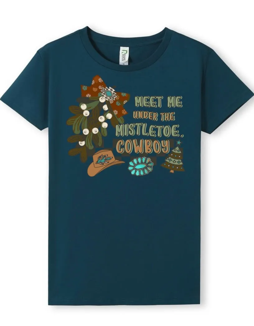 Meet me under the mistletoe Tee