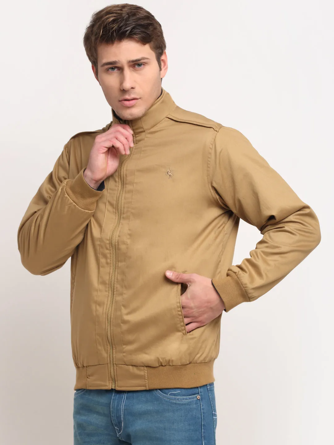Men's Khaki Reversible Jacket