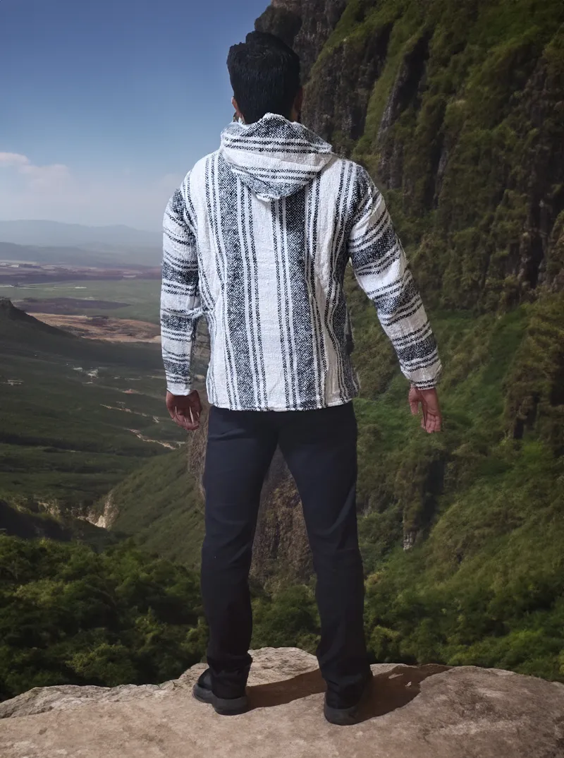 Mexican Baja Hoodie for Men & Women | Unisex Hoodie | Gray