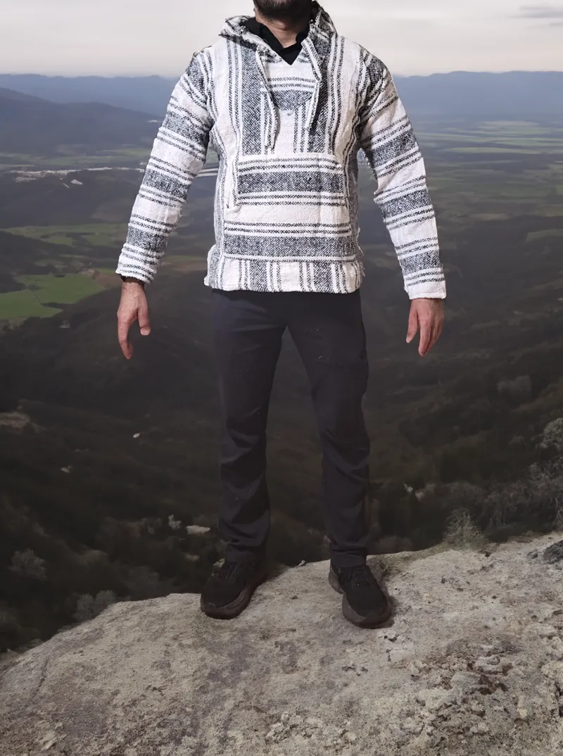 Mexican Baja Hoodie for Men & Women | Unisex Hoodie | Gray