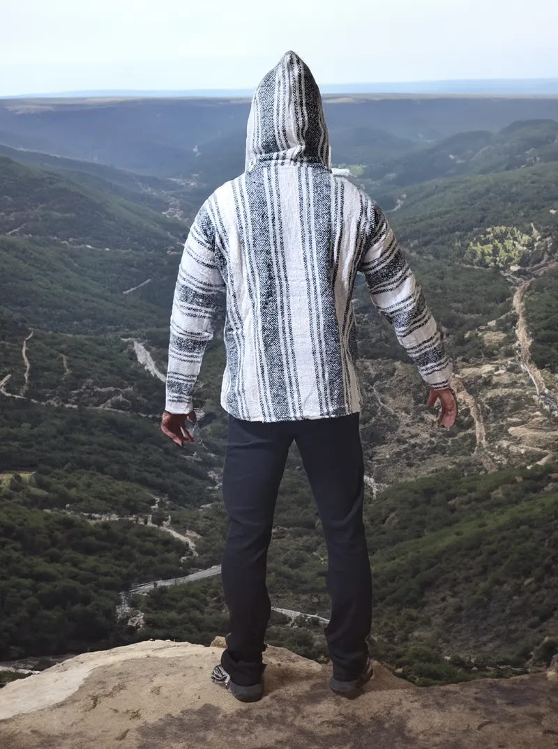 Mexican Baja Hoodie for Men & Women | Unisex Hoodie | Gray
