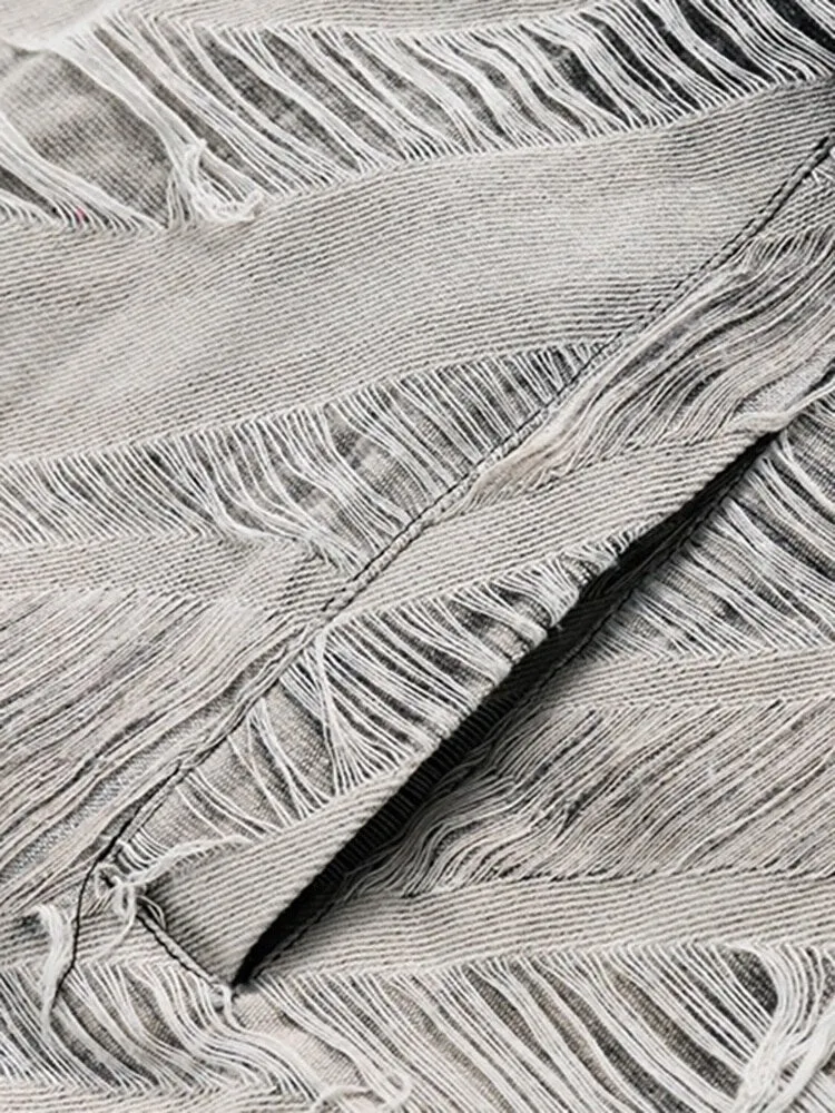 Pre Order:  Brushed Gradient Ripped Jacket