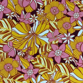 "What The Floral" Print Spandex Fabric