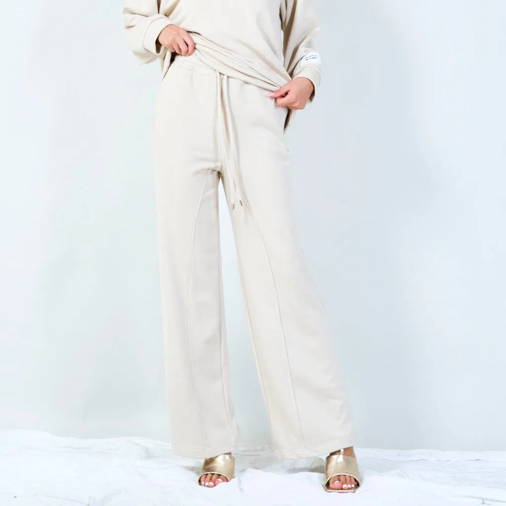 Relaxed drawstring pants wholesale