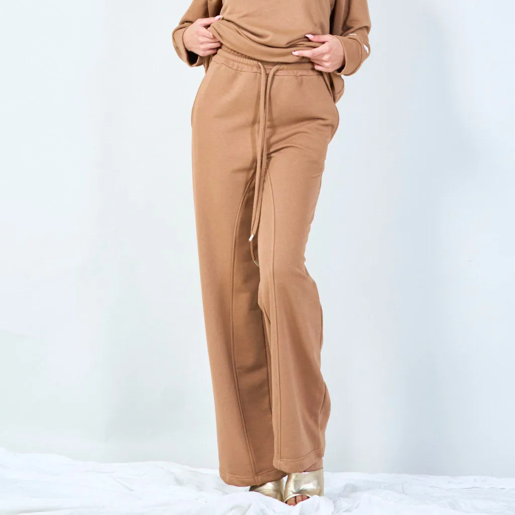 Relaxed drawstring pants wholesale