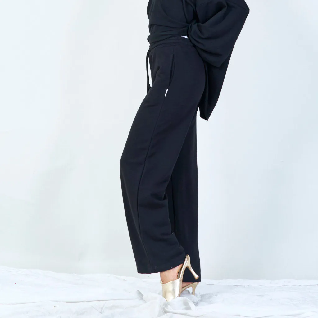 Relaxed drawstring pants wholesale