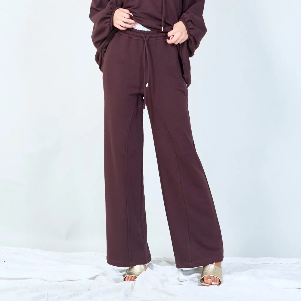 Relaxed drawstring pants wholesale
