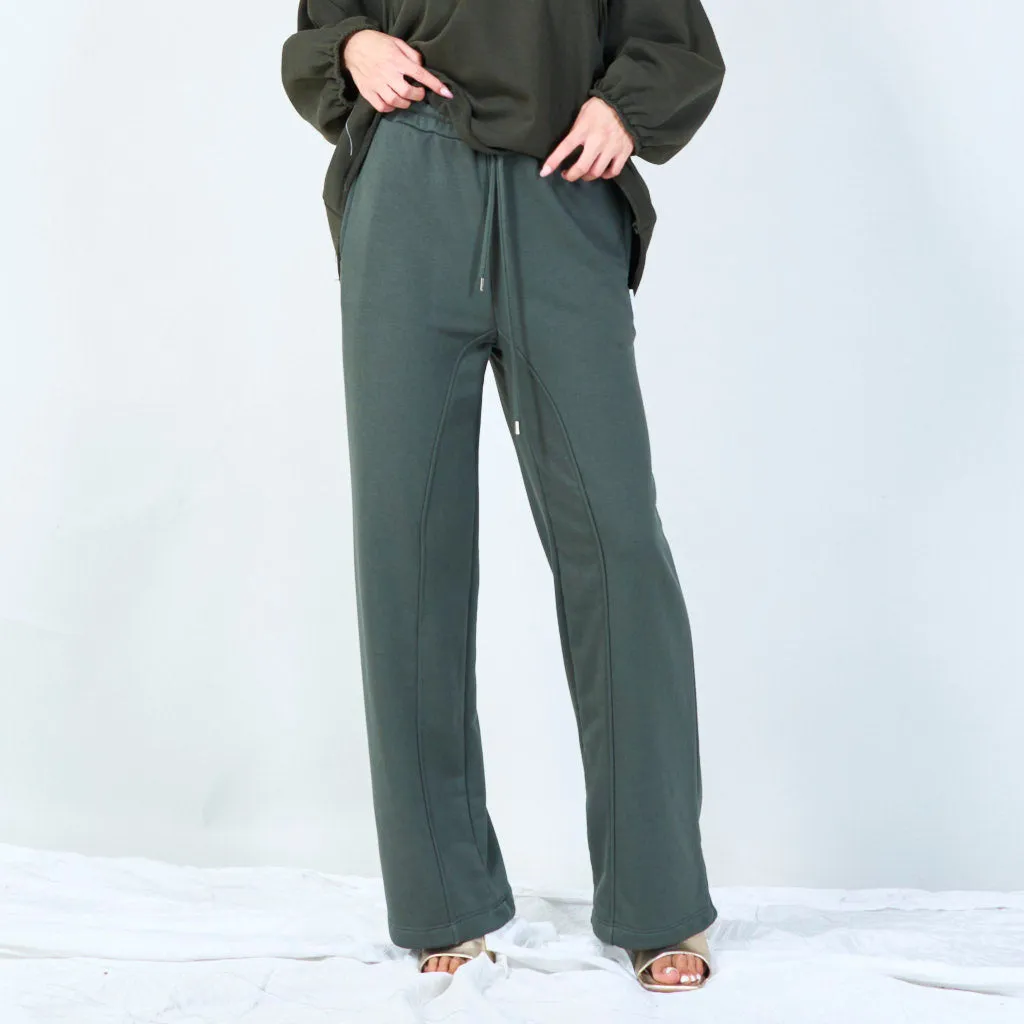 Relaxed drawstring pants wholesale