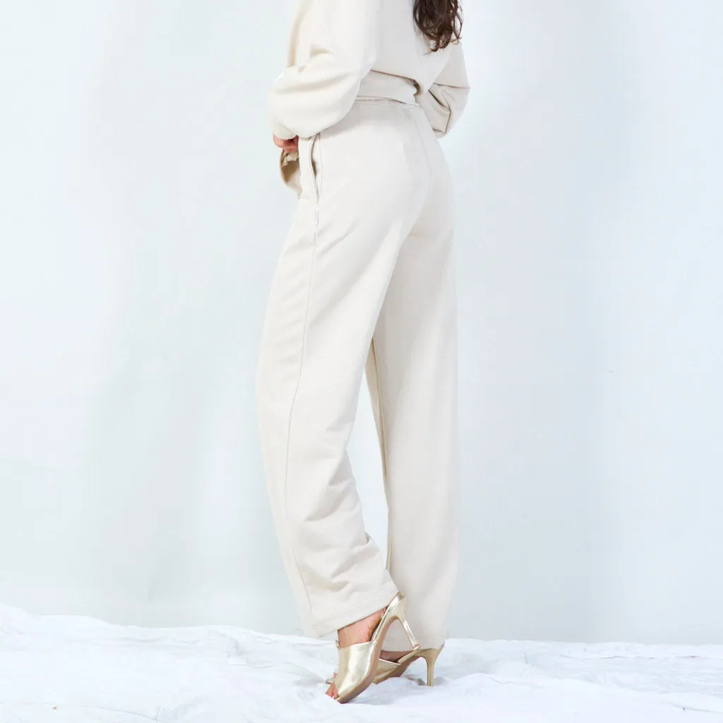 Relaxed drawstring pants wholesale