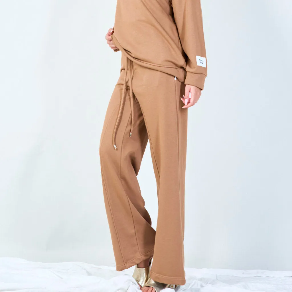 Relaxed drawstring pants wholesale