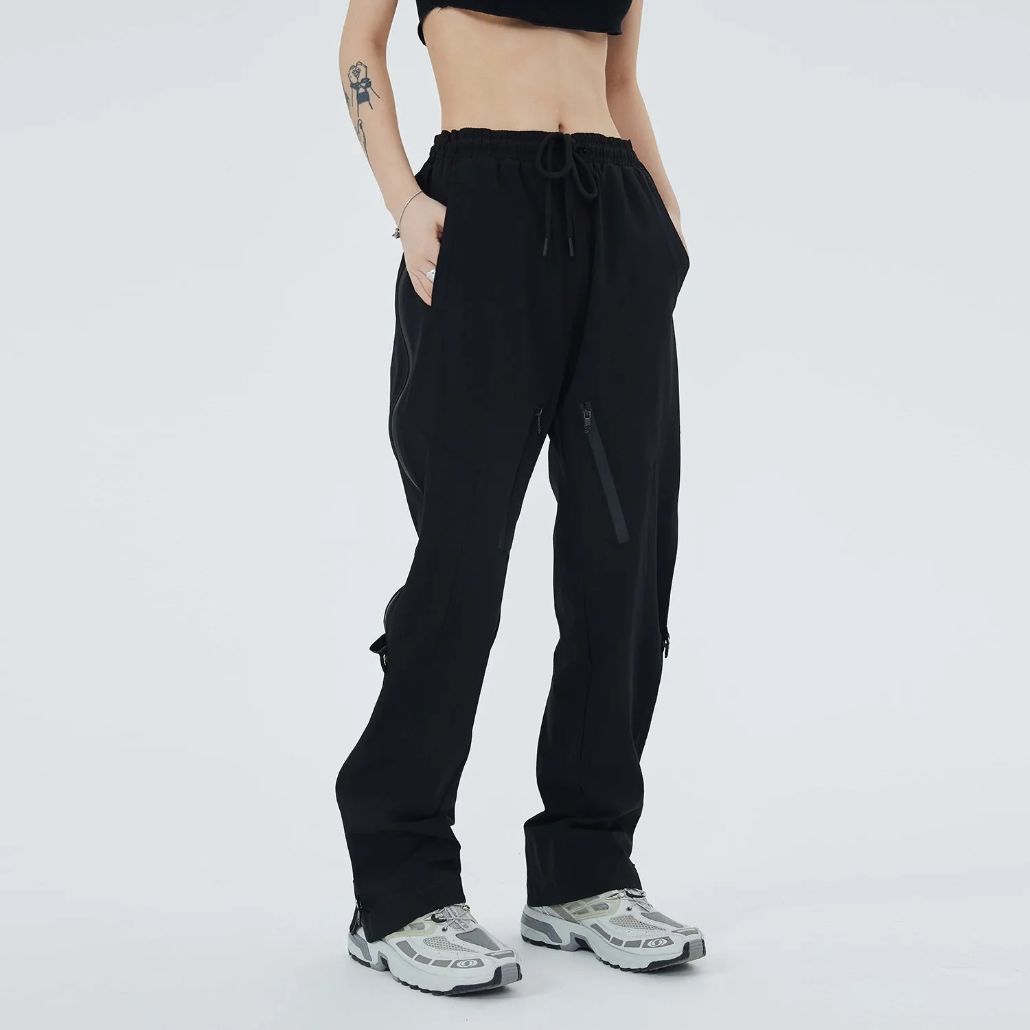 Relaxed Fit Drawstring Pants