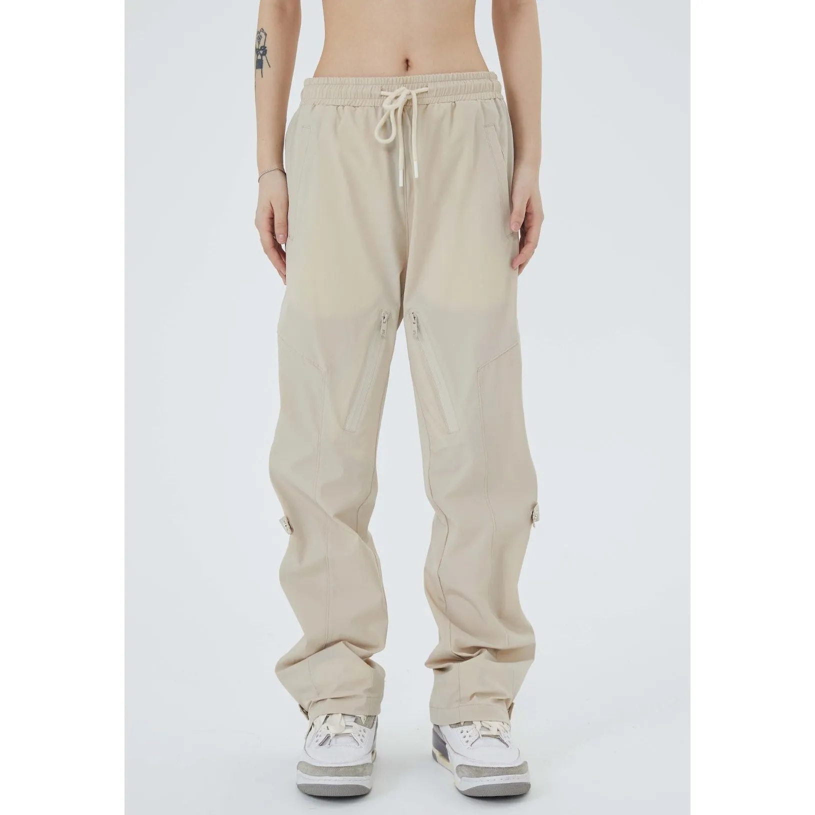 Relaxed Fit Drawstring Pants