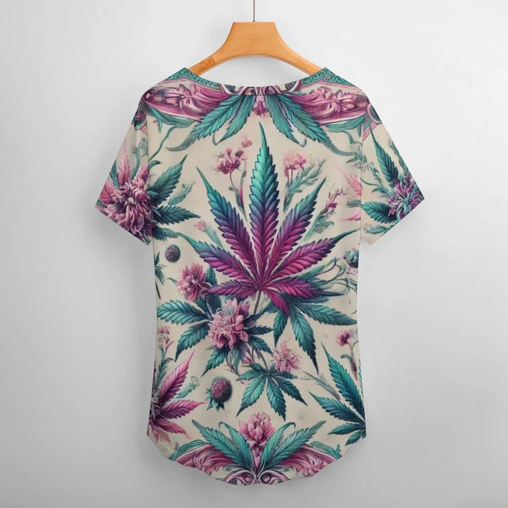 Roller Queen V-Neck Tee