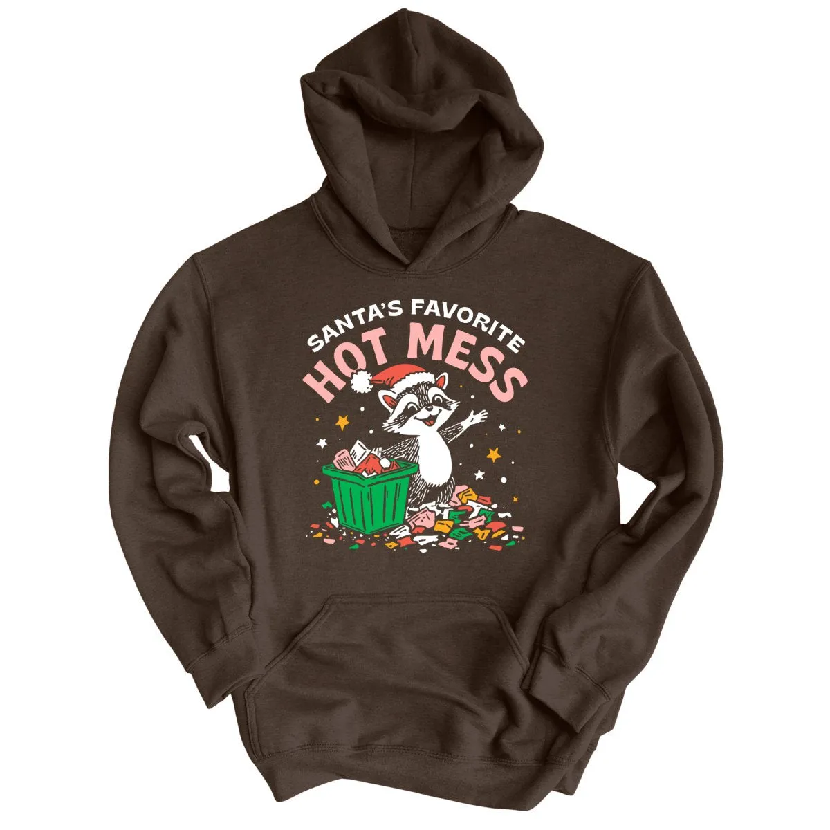 Santa's Favorite Hot Mess - Hoodie