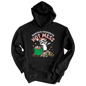 Santa's Favorite Hot Mess - Hoodie