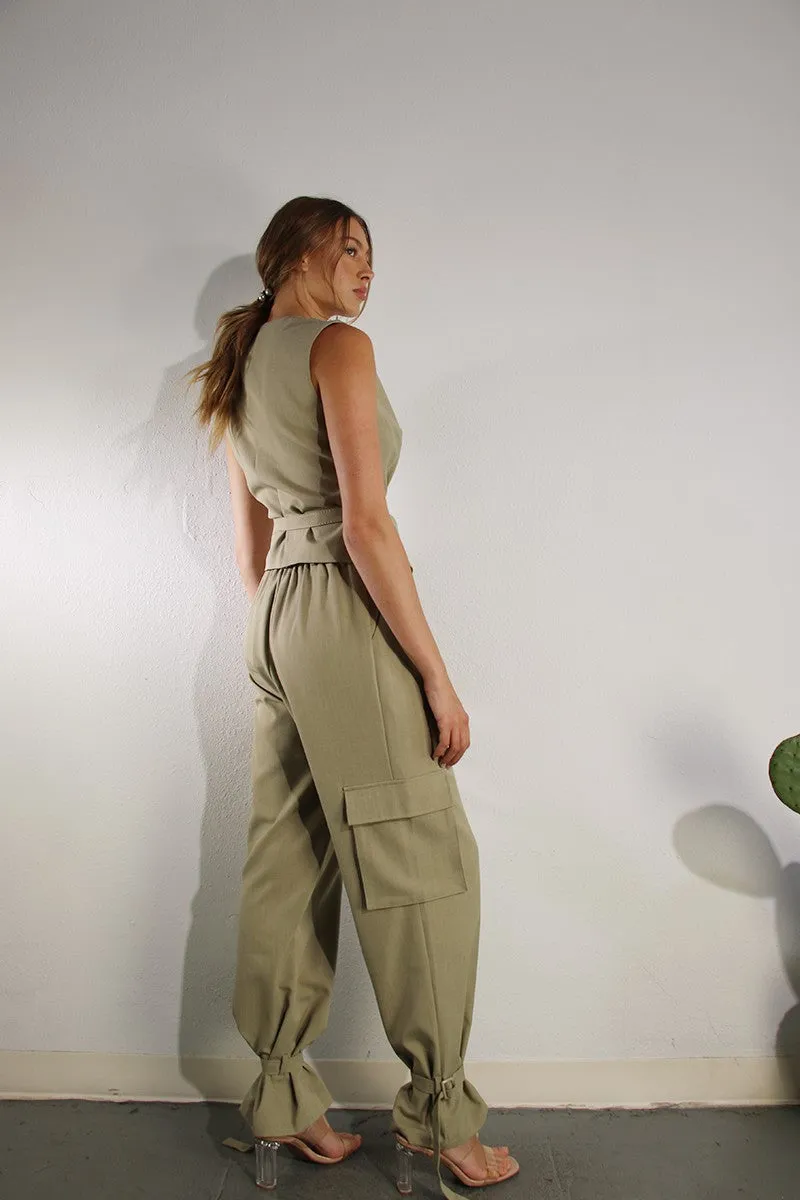 Structured Wrap Vest