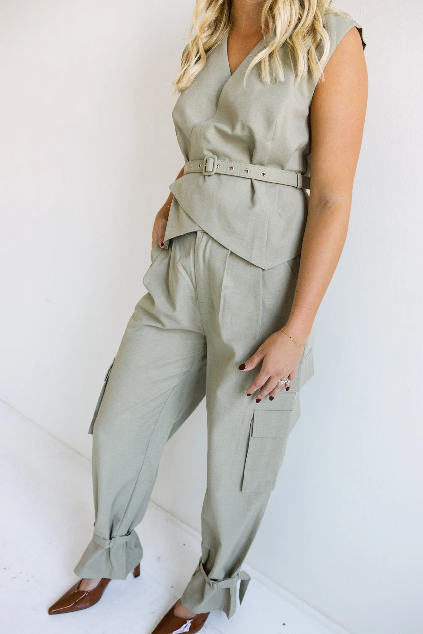 Structured Wrap Vest