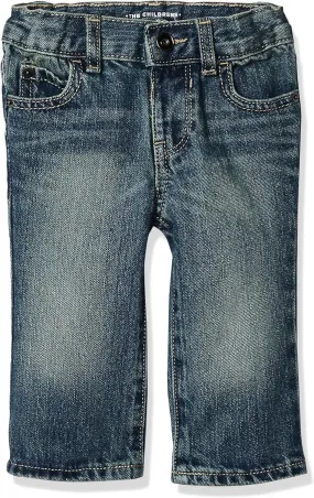 The Children's Place Baby and Toddler Boys' Basic Bootcut Jeans