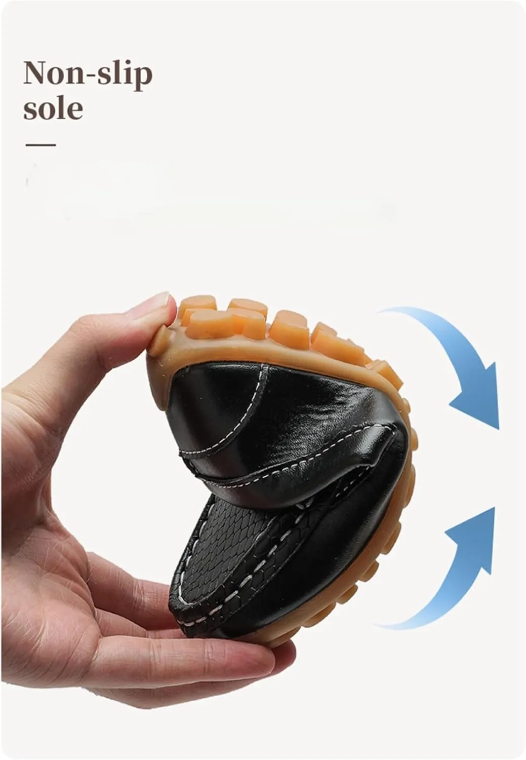 Unisex Kids Comfort Loafers Leather Slip-On Boat Shoes for Dress and Slacks or School Uniform(Toddler/Little Kid/Big Kid)