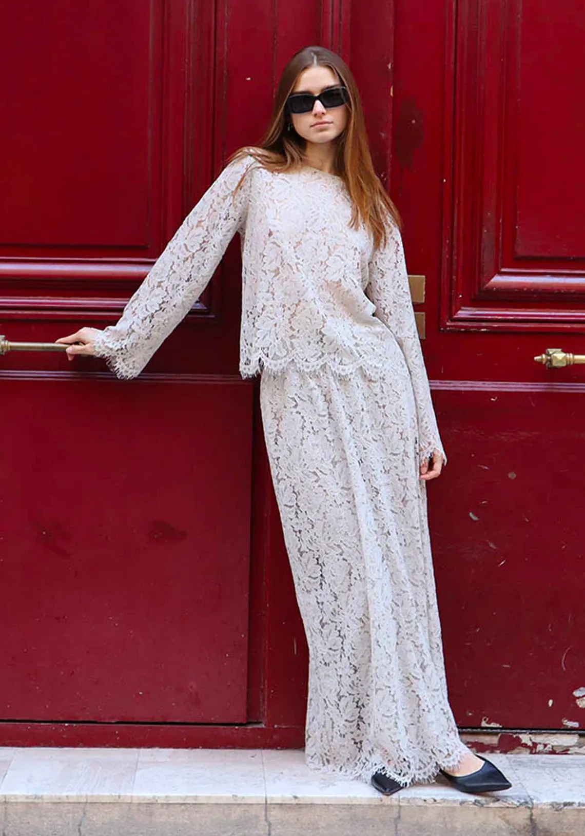 ZANZI LACE SKIRT
